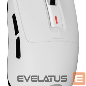 Datora pele Genesis  Gaming Mouse | Zircon 660 | Wired/Wireless | 2.4 GHz, Bluetooth, USB | White 