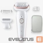 Эпилятор Braun  Epilator | SES9-030 Silk épil 9 | Operating time (max) 50 min | Number of power levels 2 | Wet & Dry | White/Rose 