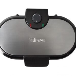 Toster Tristar  Waffle maker WF-2120 1200 W, Number of pastry 10, Heart shaped, Black 