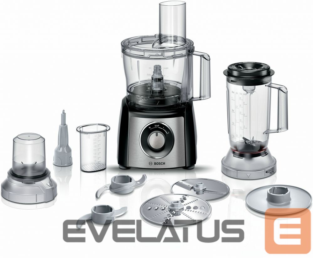 Mikseri un blenderi Bosch | MCM3501M | 800 W | Number of speeds 2 | Bowl capacity 2.3 L | Ice crushing | Black