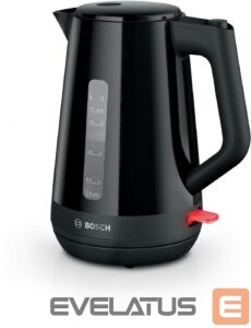 Teapot Bosch  Kettle | TWK1M123 | Electric | 2400 W | 1.7 L | Plastic | 360° rotational base | Black 