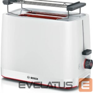 Röster Bosch  Compact Toaster | TAT3M121 MyMoment | Number of slots 2 | Housing material Plastic | White 