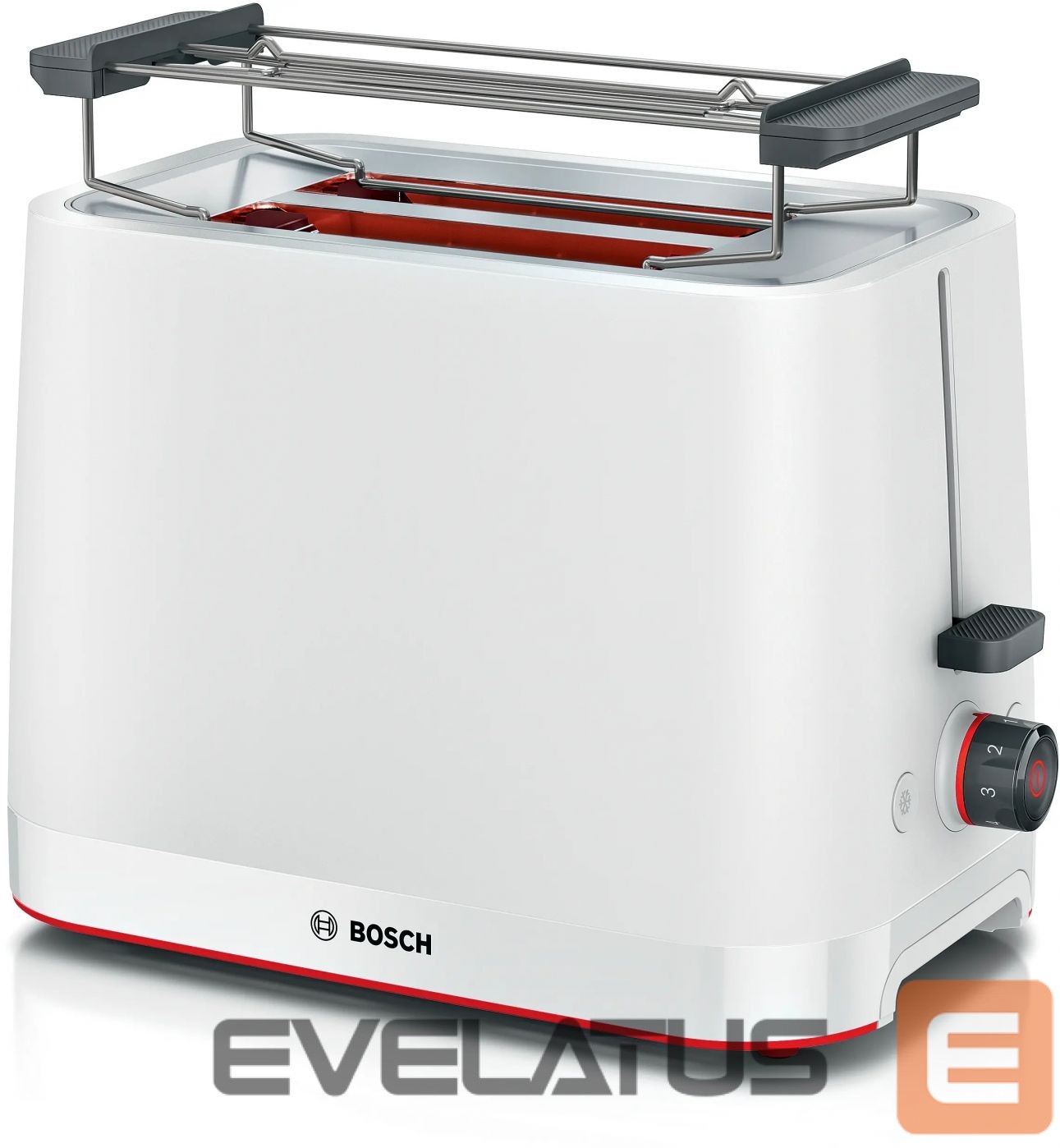 Röster Bosch Compact Toaster | TAT3M121 MyMoment | Number of slots 2 | Housing material Plastic | White