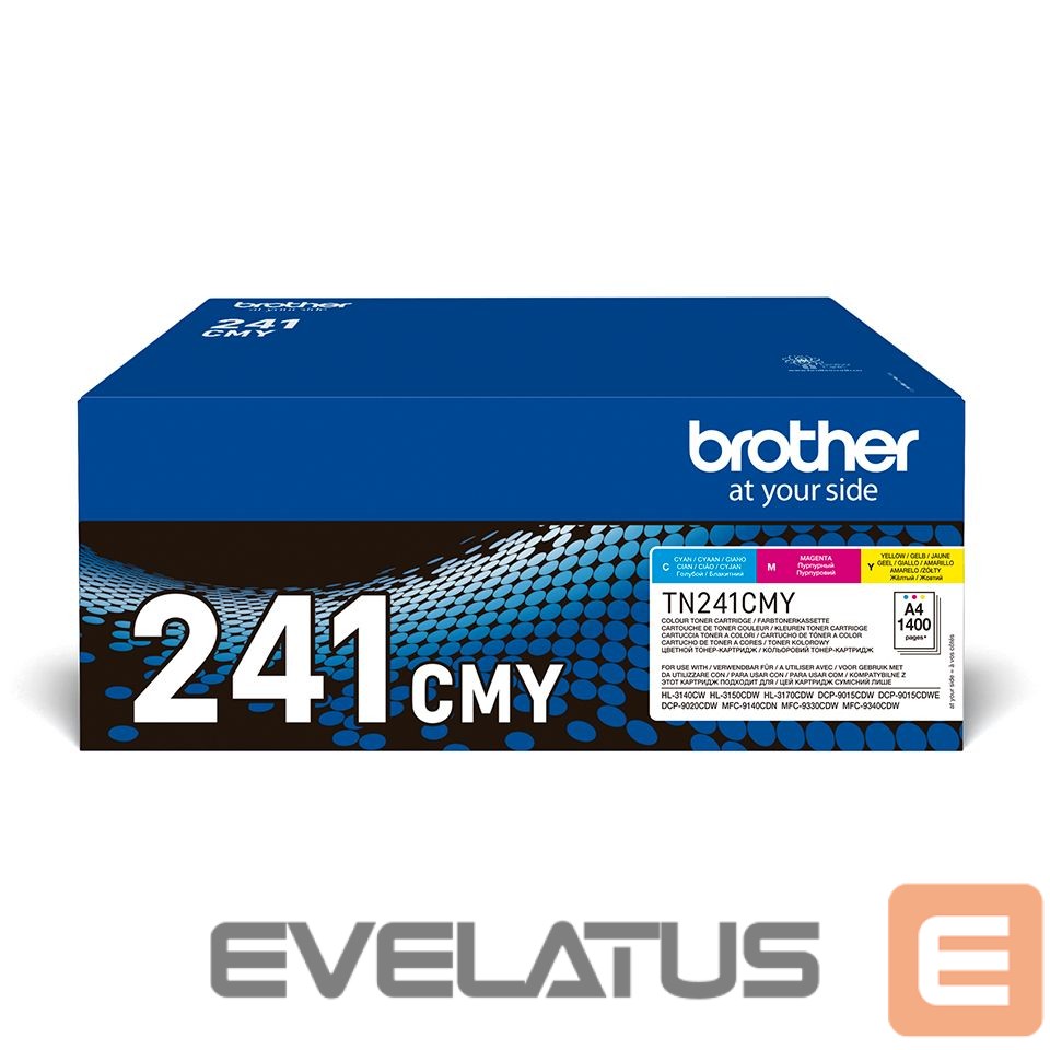 Printer accessories Brother TN241CMY | Toner Multipack | Cyan, Magenta, Yellow