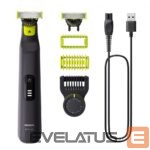 Razor Philips  Face and Body Shaver | QP6542/15 OneBlade Pro 360 | Operating time (max) 90 min | Wet & Dry | Lithium Ion | Black 