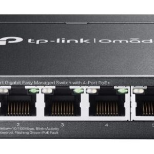 Võrgulülitid TP-Link  NET SWITCH 5PORT 10/100/1000M/OMADA ES205G 