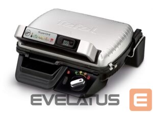 Stalo grotelės TEFAL  SuperGrill Timer Multipurpose grill  GC451B12 Contact, 2000 W, Stainless steel 