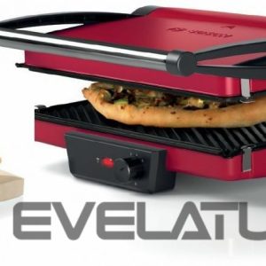 Table grill Bosch  Grill TCG4104 Contact, 2000 W, Red 