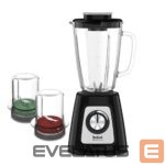 Mixers and blenders TEFAL  Blender BL438831 BlendForce Tabletop, 800 W, Jar material Glass, Jar capacity 1.25 L, Ice crushing, Black 