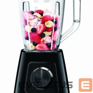 Mikserid ja blenderid TEFAL  Blender BL420838 BlendForce Tabletop, 600 W, Jar material Plastic, Jar capacity 1.25 L, Ice crushing, Black 
