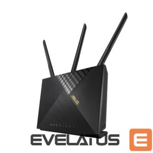 Rūteris Asus  LTE Router 4G-AX56 802.11ax, Ethernet LAN (RJ-45) ports Ethernet WAN, Antenna type  Dual-band 