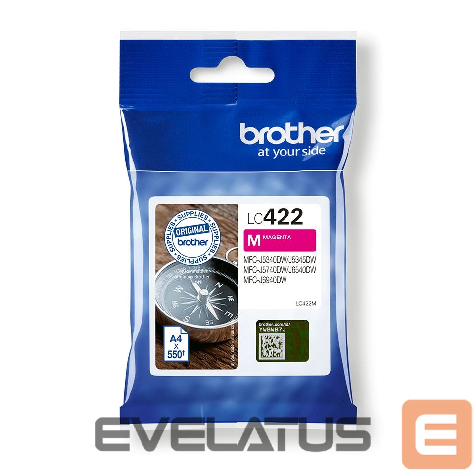 Printer accessories Brother LC422M Ink Cartridge, Magenta