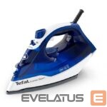 Iron TEFAL  FV2838E0 Steam Iron, 2400 W, Water tank capacity 270 ml, Continuous steam 40 g/min, Blue/White 
