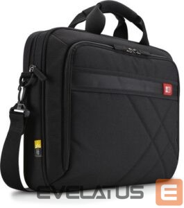 Laptop Bag Case Logic  Casual Laptop Bag DLC117 Fits up to size 17 ", Black, Shoulder strap 