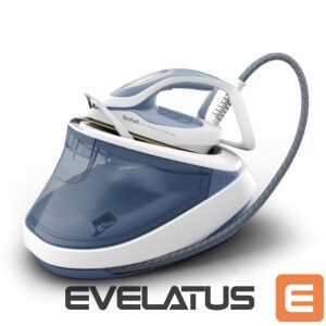 Glūdeklis TEFAL  Steam Station Pro Express GV9710E0 3000 W, 1.2 L, 7.6 bar, Auto power off, Vertical steam function, Calc-clean function, White/Blue, 155 g/min 