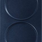 Accessories and filters TEFAL  XA801012 Pancakes plates for SW852 Sandwich maker, Black 