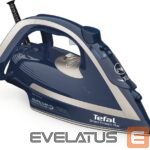 Iron TEFAL  FV6872E0 Steam Iron, 2800 W, Water tank capacity 270 ml, Continuous steam 40 g/min, Blue/Silver 