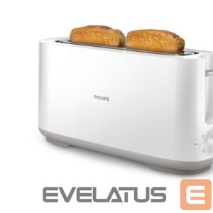 Röster Philips  Toaster HD2590/00 Daily Collection Power 870-1030 W, Number of slots 2, Housing material Plastic, White 