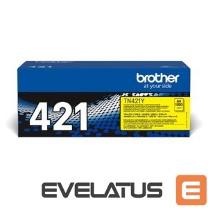 Eksploatacinės medžiagos spausdintuvams Brother  TN421Y Toner cartridge, Yellow 