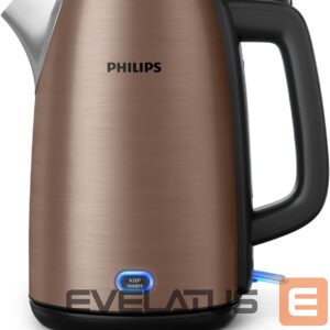 Чайник Philips  Kettle HD9355/92 Viva Collection Electric,  1740-2060 W, 1.7 L, Stainless steel, 360° rotational base, Copper 