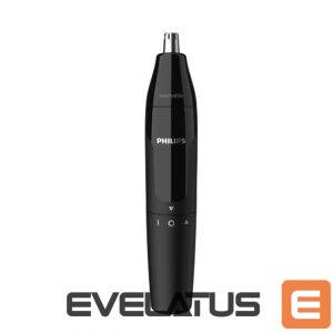 Plaukų kirpimo mašinėlė Philips  Nose and Ear Hair Trimmer NT1620/15 Black 