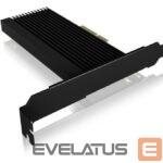 Converter Raidsonic  Converter for 1x HDD/SSD for PCIe x4 slot IB-PCI208-HS	 Black 