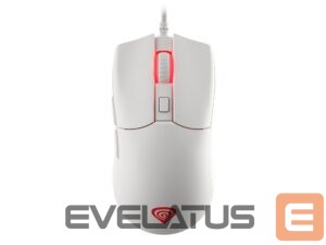 Datora pele Genesis  Ultralight Gaming Mouse Krypton 750 Wired, 8000 DPI, USB 2.0, White 