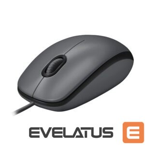 Datora pele Logitech  Mouse  M100 Optical, Black, Wired 