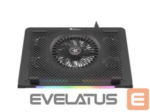 Aušintuvai Genesis  Laptop Cooling Pad OXID 450 Black, 400 x 280 x 55 mm 