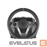 Kompiuterių kėdės / stalai Genesis  Driving Wheel Seaborg 400 Silver/Black 
