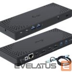 Computer accessories I-TEC  I-TEC USB3.0/USB-C/Thunderbolt DualDS+PD 
