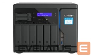Zibatmiņa QNAP  8-Bay desktop NAS 	TS-855X-8G  C5125 8-core, Processor frequency 2.8 GHz, 8 GB, 1x USB 2.0 port, 3x USB 3.2 Gen 1, 2.5 Gigabit Ethernet (2.5G/1G/100M)	2 (2.5G/1G/100M/10M), 10 Gigabit Ethernet 1 x 10GBASE-T 
