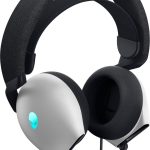 Juhtmevabad kõrvaklapid Dell  Alienware Wired Gaming Headset - AW520H (Lunar Light) 
