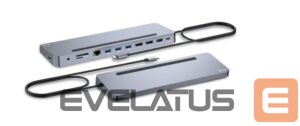 Computer accessories I-TEC  I-TEC USB-C Metal Ergonomic 4K 3x Disply 