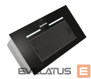 Built-in cooker hood Candy  CPY5MBG Hood, C, Built-in, Width 52 cm, Extraction power 298 m³/h, Mechanical control, Black Glass 
