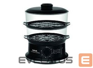 Cita mazā sadzīves tehnika TEFAL  VC140135 Food Steamer Black, 900 W, Number of baskets 2 