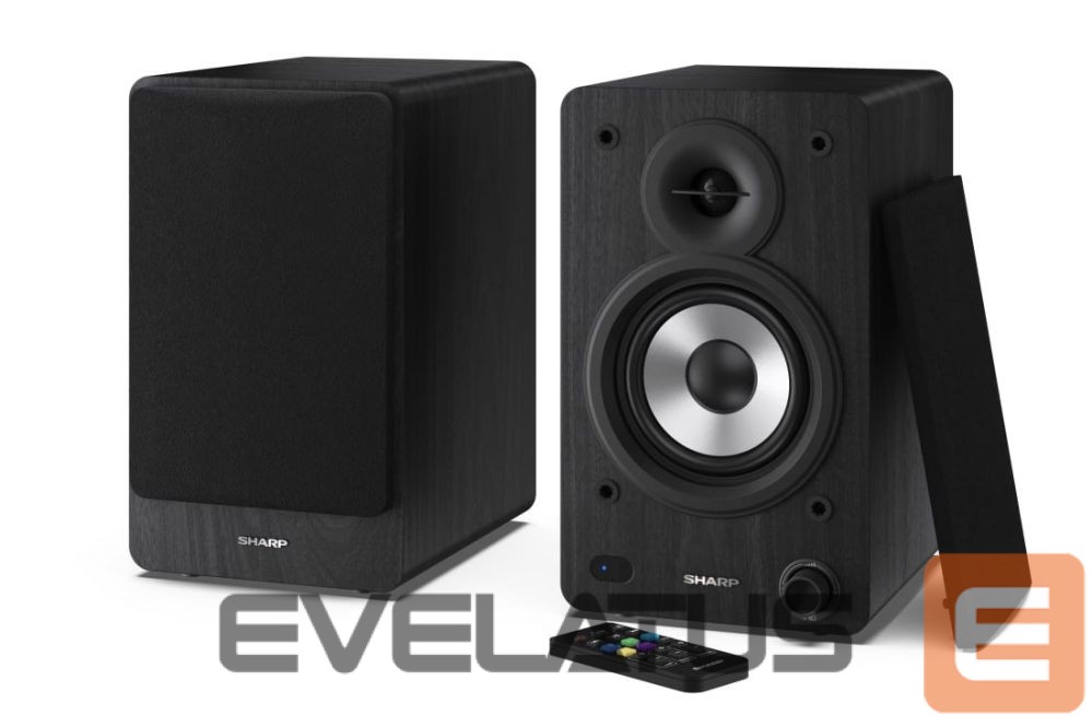Arvutikõlarid Sharp CP-SS30 Bookshelf Speakers, Black