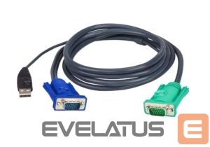 Serveru  - Citi piederumi Aten  5M USB KVM Cable with 3 in 1 SPHD 2L-5205U 