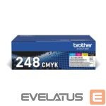 Tarvikud ja tarvikud Brother  TN248VAL Toner Cartridge, Value pack with all 4 toners 