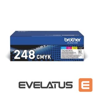 Printer accessories Brother  TN248VAL Toner Cartridge, Value pack with all 4 toners 