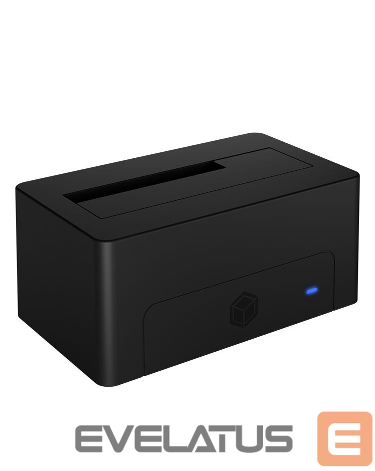Cita datorprece Raidsonic Icy Box IB-1121-U3 DockingStation for 1x 2.5"/3.5" SATA I/II/III, USB 3.2 Gen 1, Power Supply, Black