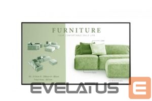 Monitoriai LG  55UM5N-H 55“ IPS/3840 x 2160/16:9/500cd/m2/HDMI DP Audio USB 2.0 