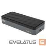 Juhtmevabad kõrvaklapid Targus  USB-C Universal Quad 4K (QV4K) Docking Station with 100W Power Delivery 