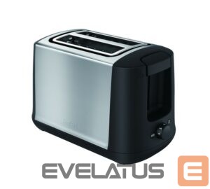 Tosters TEFAL  | Toaster | TT340830 | Number of slots 2 | Housing material Stainless steel | Stainless Steel/Black 