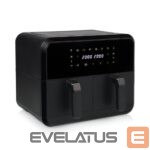 Galda grils Princess  Double Basket Airfryer, Black 