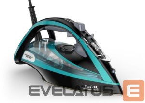 Iron TEFAL  | Ultimate Pure FV9844E0 | Steam Iron | 3200 W | Water tank capacity 350 ml | Continuous steam 60 g/min | Steam boost performance 250 g/min | Blue/Black 