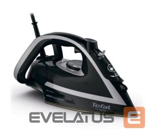 Iron TEFAL  FV8062 Puregliss Iron , Black/Grey | 