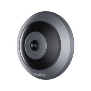 Web kamera Reolink  Fisheye Series P520 6MP 360° Panoramic Indoor Fisheye Camera with Smart Detection, Night Vision & Two-Way Audio, Black | 