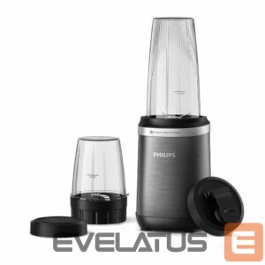 Mikserid ja blenderid Philips  Blender | HR2766/00 | Tabletop | 1000 W | Jar material Plastic | Jar capacity 0.7 + 0.3 L | Ice crushing | Black 