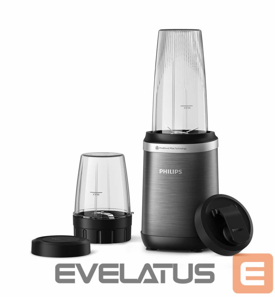 Mikserid ja blenderid Philips Blender | HR2766/00 | Tabletop | 1000 W | Jar material Plastic | Jar capacity 0.7 + 0.3 L | Ice crushing | Black